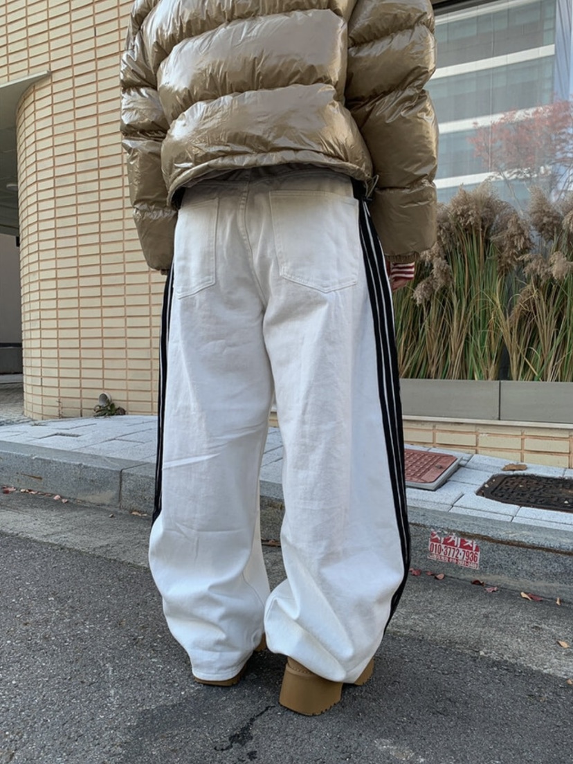 NUEUN直郵韓國代購㊣女裝新款職業推薦休閑熱賣時尚人氣休閑褲NUEUN/SEEOT休閑褲
