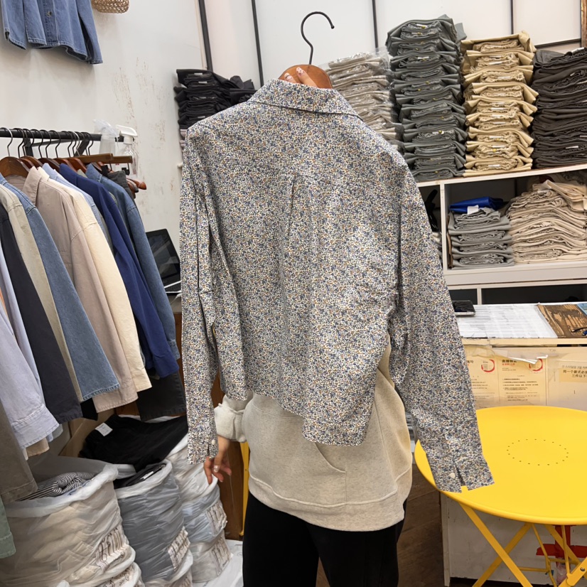 DELI JENNY東大門實拍女裝新款熱賣25春夏真品人氣襯衫蕾絲衫THERE襯衫/蕾絲衫