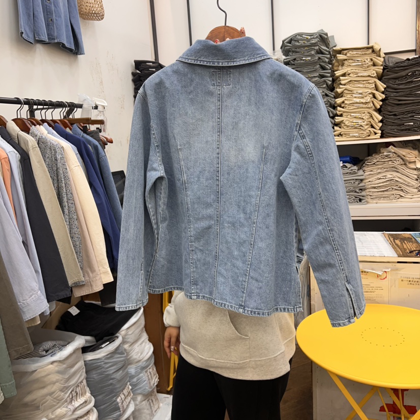 DELI JENNY韓國代購女裝新品25春夏熱賣休閑推薦襯衫蕾絲衫THERE襯衫/蕾絲衫