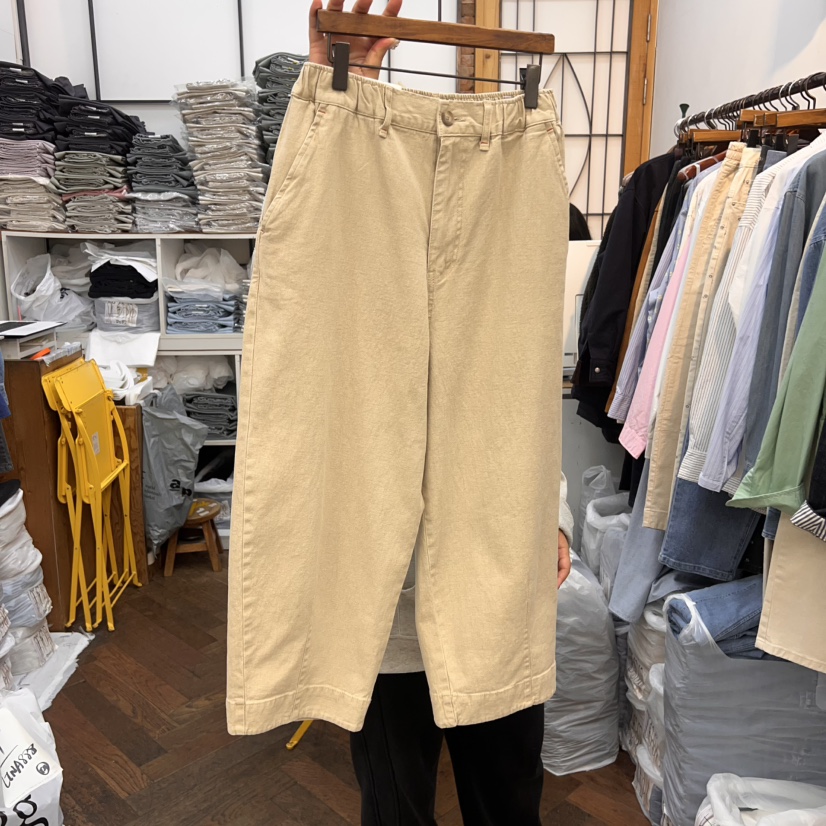 DELI JENNY東大門代購女士新款休閑推薦時尚人氣25春夏休閑褲THERE休閑褲圖色2