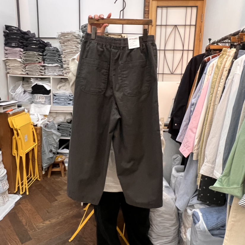 DELI JENNY韓國代購女士新品推薦真品熱賣時尚職業休閑休閑褲THERE休閑褲