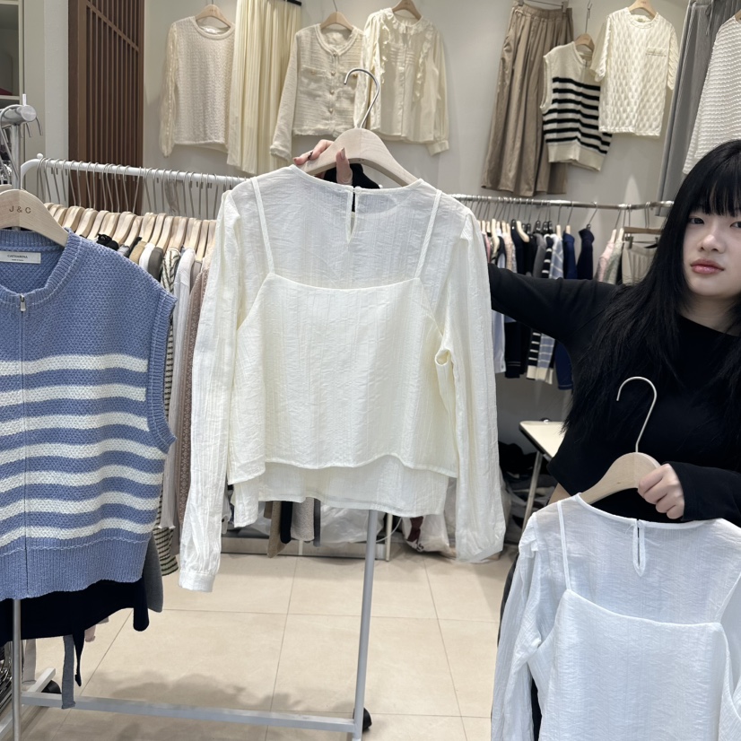 J&C東大門代購女士新款熱賣人氣時尚推薦職業真品套裝J&C/J.BLANC套裝