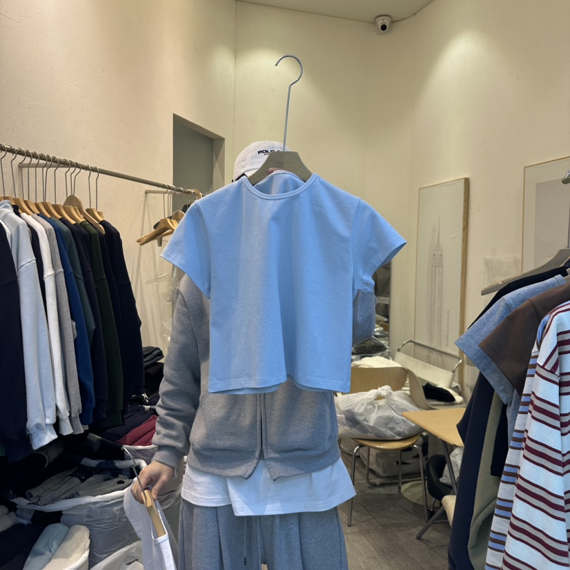 AND FLOYD東大門代購女裝新款真品熱賣25春夏時尚職業休閑T恤AND FLOYDT恤圖色6