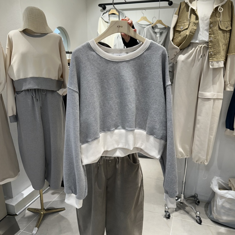IN KIRA東大門代購女士新品真品時尚職業休閑熱賣25春夏長袖T恤IN KIRA長袖T恤圖色3
