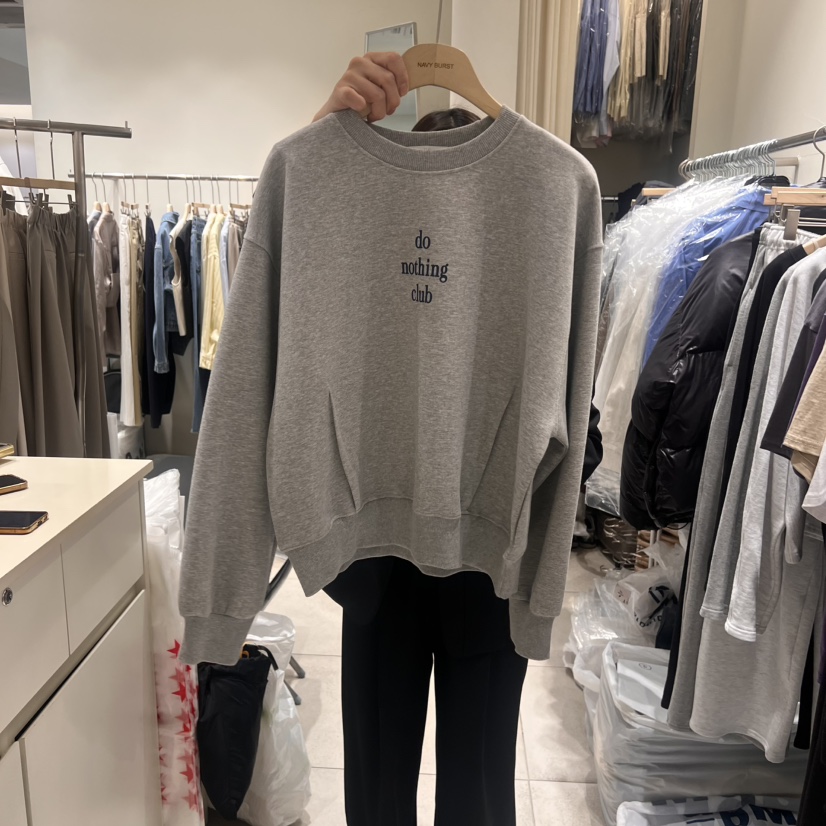NAVYBURST東大門實拍女裝新品25春夏時尚熱賣真品休閑人氣衛衣NAVY BURST衛衣圖色2