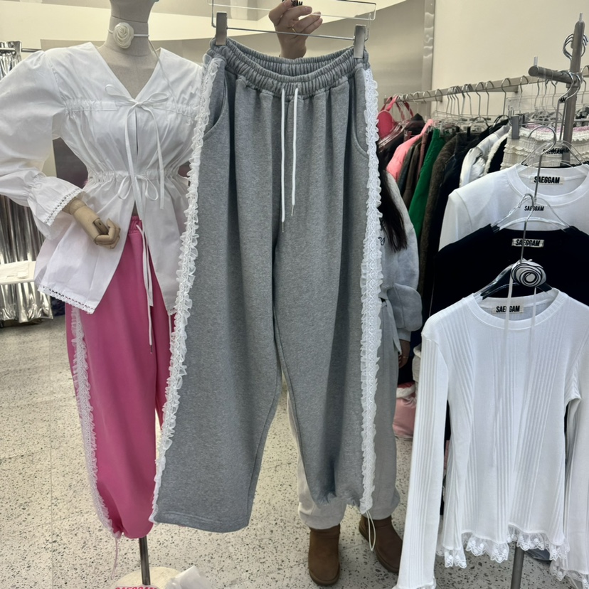 SAEGGAM韓國㊣直郵東大門代購女裝新品人氣職業推薦熱賣休閑褲SAEGGAM休閑褲