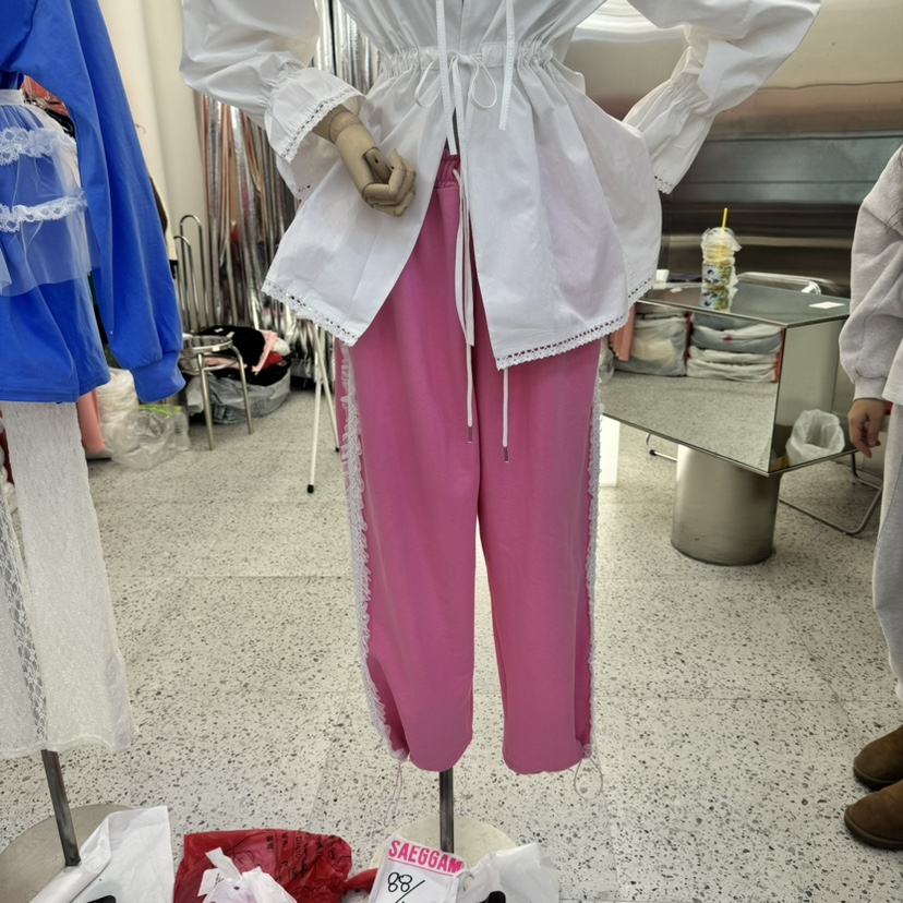 SAEGGAM韓國㊣直郵東大門代購女裝新品人氣職業推薦熱賣休閑褲SAEGGAM休閑褲圖色2