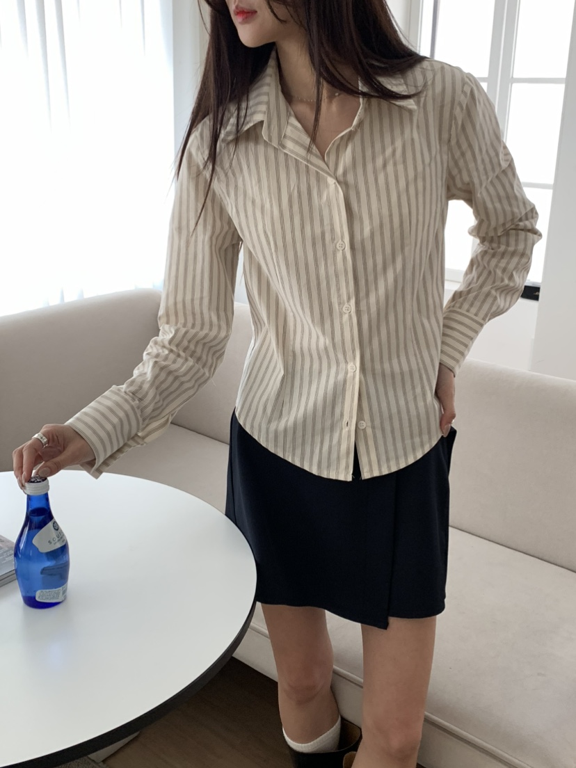 EOMPIT東大門直郵女裝新品25春夏推薦真品時尚人氣襯衫蕾絲衫EOMPIT襯衫/蕾絲衫