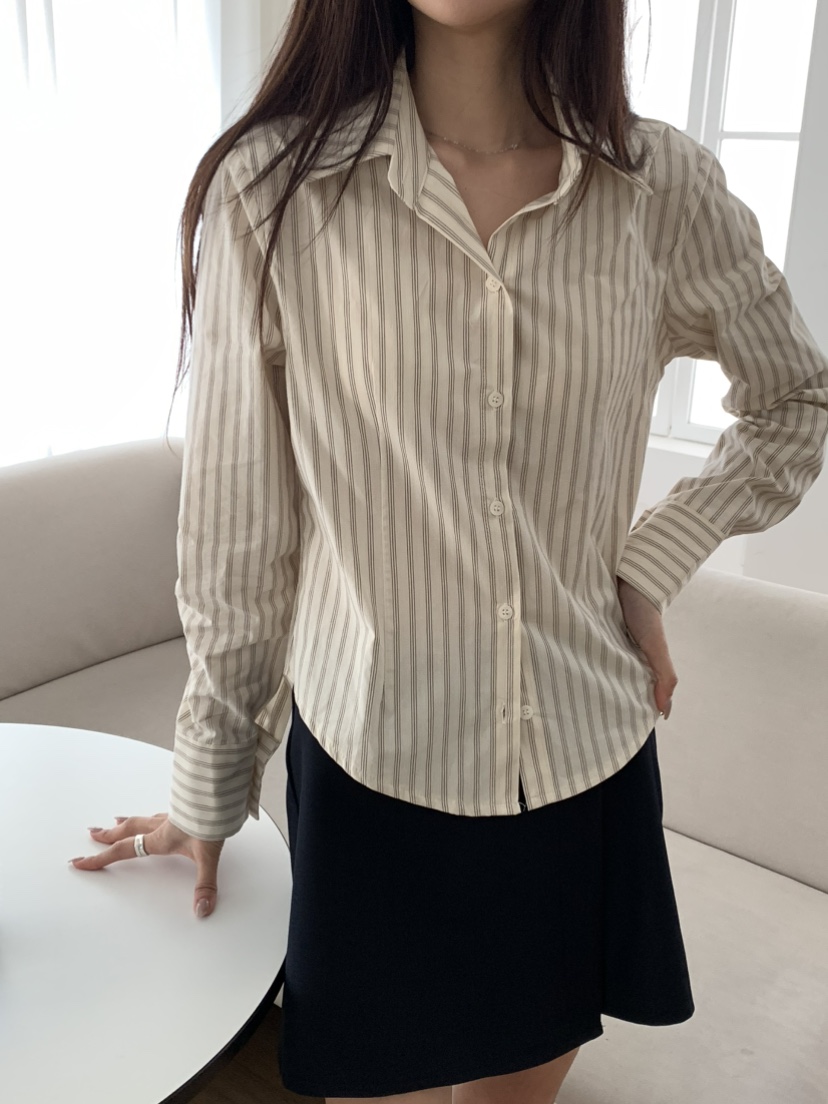 EOMPIT東大門直郵女裝新品25春夏推薦真品時尚人氣襯衫蕾絲衫EOMPIT襯衫/蕾絲衫