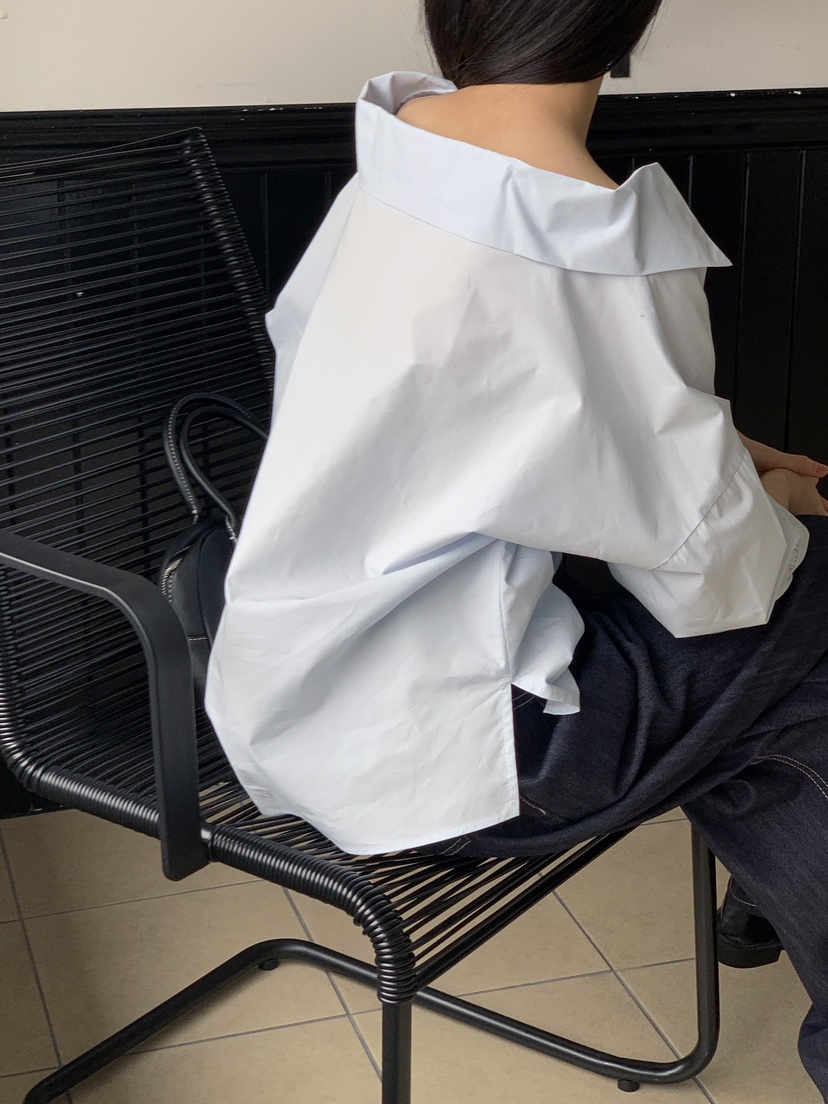 BOUND.A直郵韓國代購㊣女裝新款職業推薦休閑25春夏襯衫蕾絲衫BOUND.A襯衫/蕾絲衫