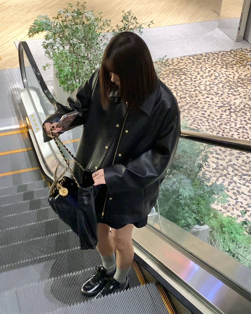 COURGETTE韓國㊣直郵東大門代購女裝新款熱賣25春夏休閑夾克COURGETTE夾克