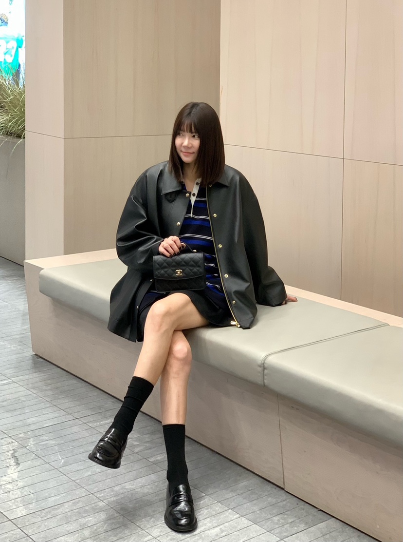COURGETTE韓國㊣直郵東大門代購女裝新款熱賣25春夏休閑夾克COURGETTE夾克