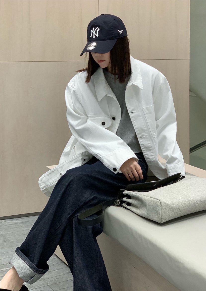 COURGETTE直郵韓國代購㊣女裝新款時尚25春夏推薦休閑長袖T恤COURGETTE長袖T恤