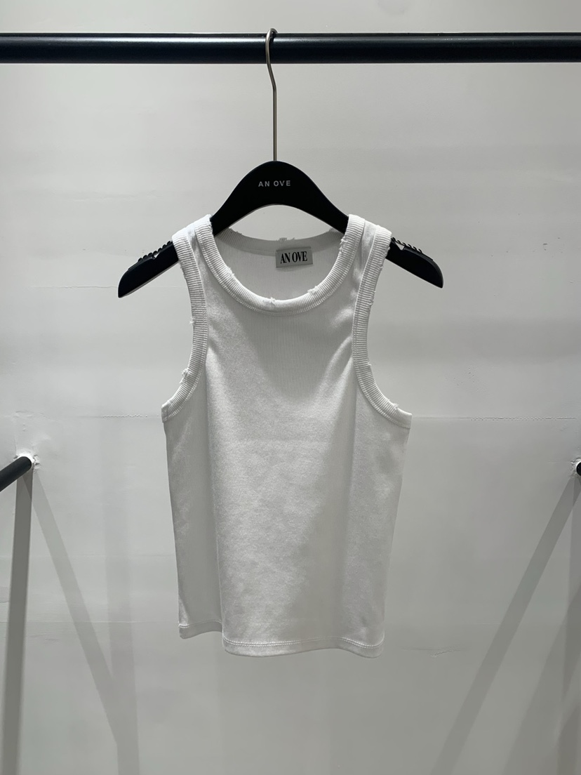 ANOVE直郵韓國代購㊣女裝新品熱賣25春夏時尚人氣職業吊帶背心ANOVE吊帶/背心