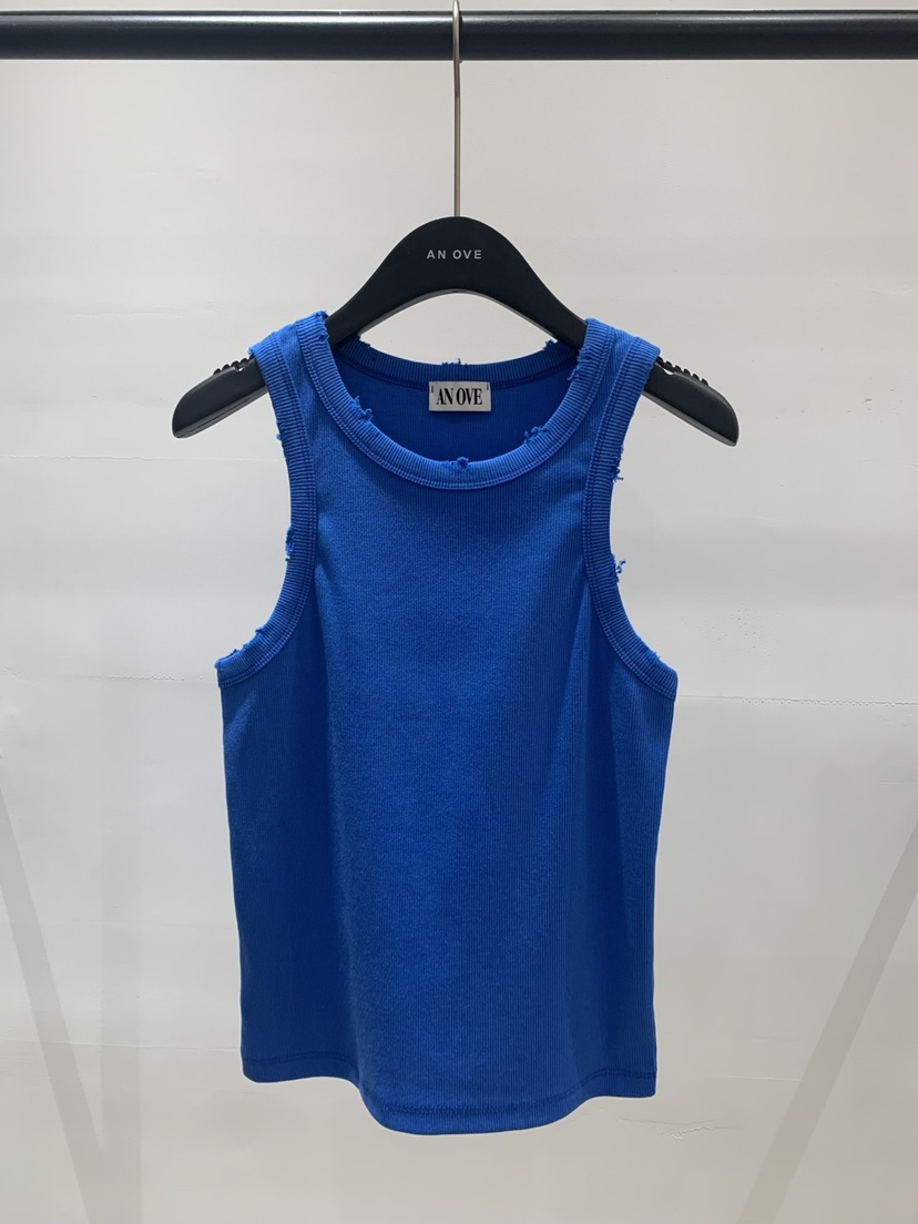 ANOVE直郵韓國代購㊣女裝新品熱賣25春夏時尚人氣職業吊帶背心ANOVE吊帶/背心圖色2