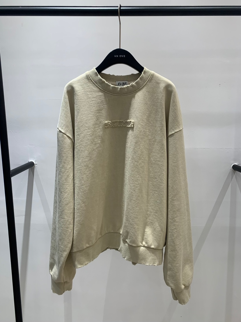ANOVE韓國直郵㊣女裝新品人氣時尚推薦休閑熱賣25春夏職業衛衣ANOVE衛衣圖色1