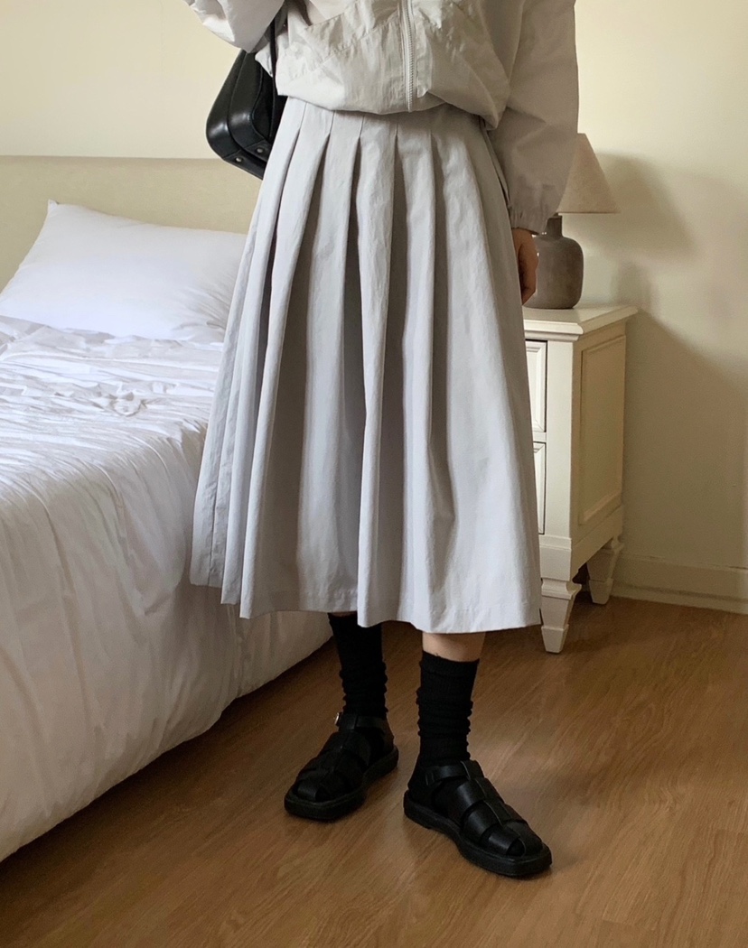 MONTER韓國直郵㊣東大門實拍女裝新款休閑時尚推薦職業長裙MONTER長裙