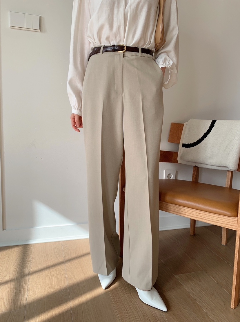 MONTER韓國直郵㊣女裝新款休閑推薦職業人氣熱賣時尚休閑褲MONTER休閑褲