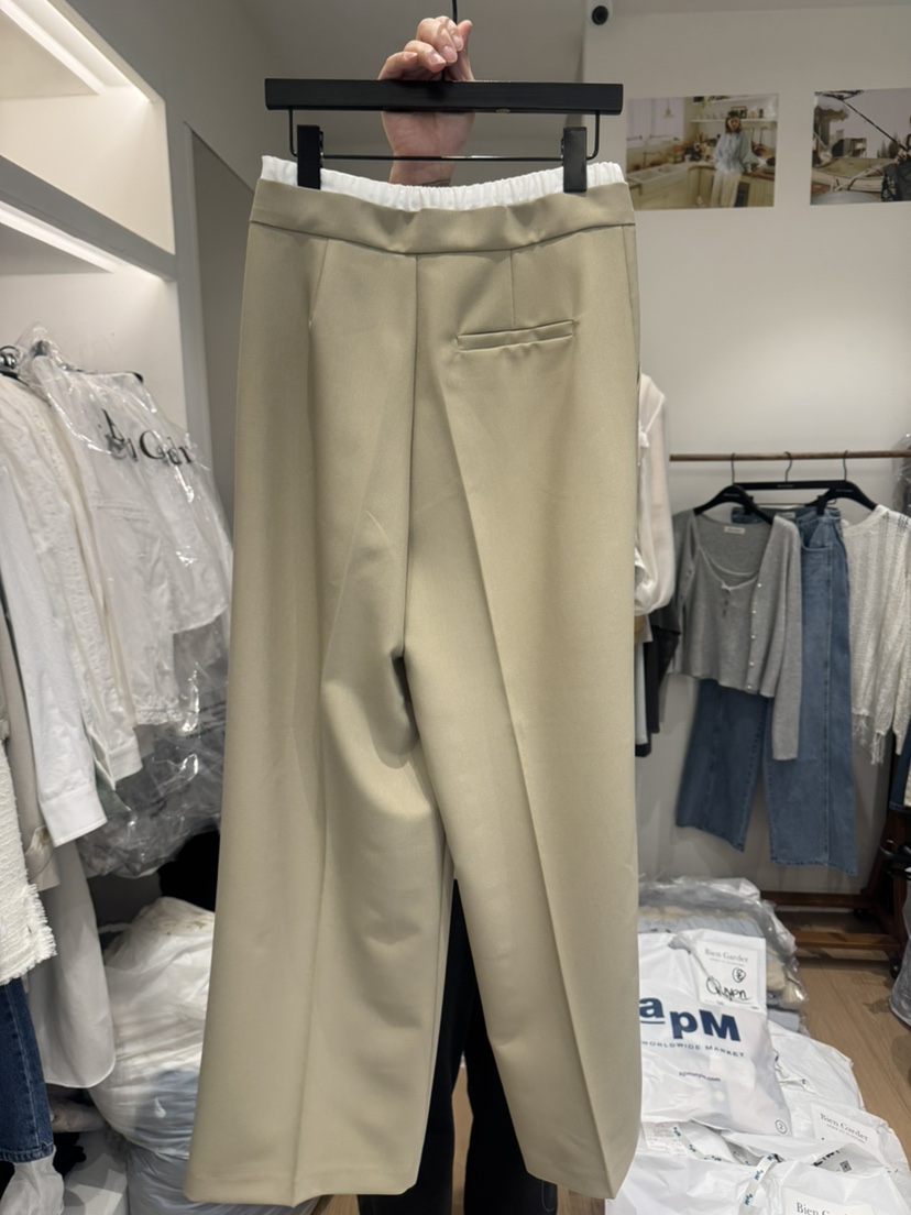 BIEN GARDER韓國㊣直郵東大門代購女裝新品休閑時尚休閑褲BIEN GARDER休閑褲