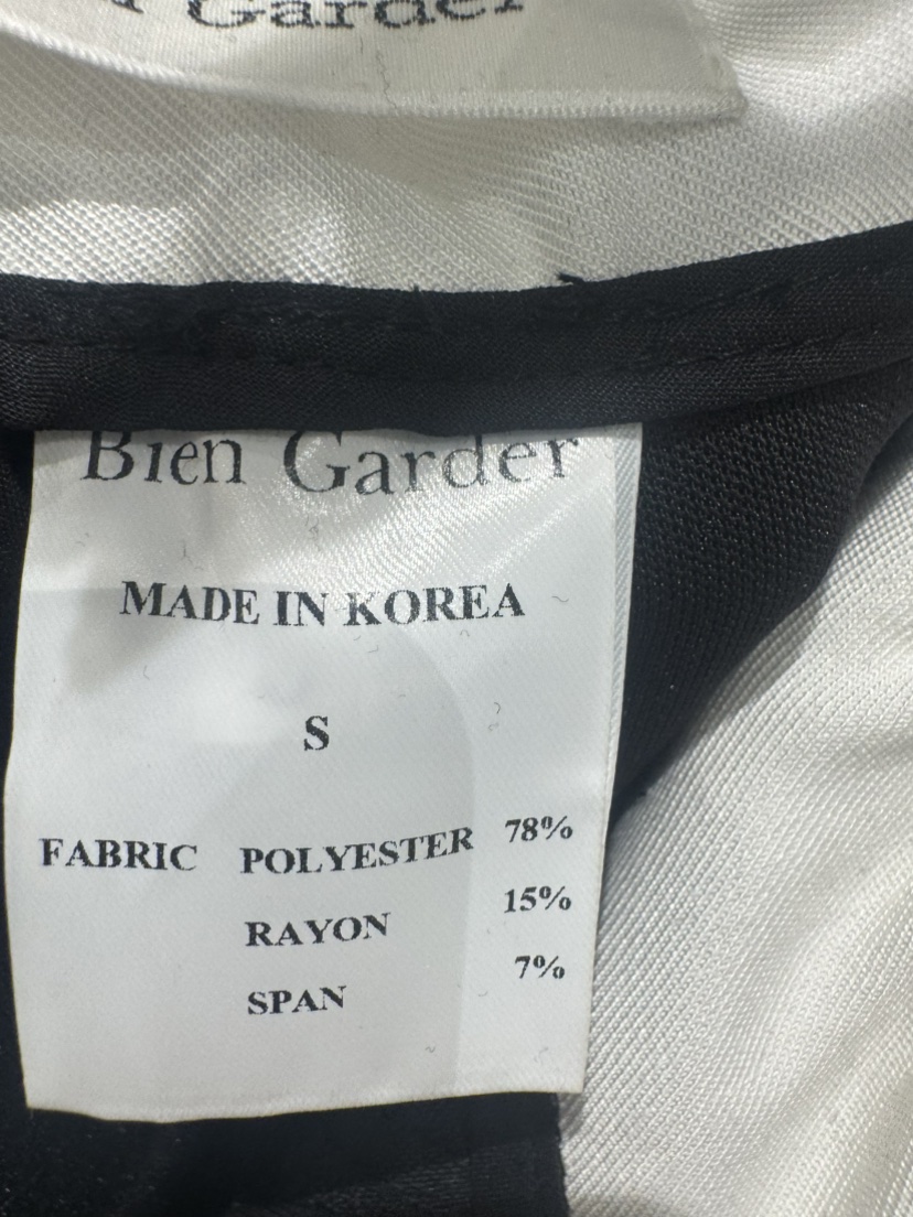 BIEN GARDER韓國㊣直郵東大門代購女裝新品休閑時尚休閑褲BIEN GARDER休閑褲