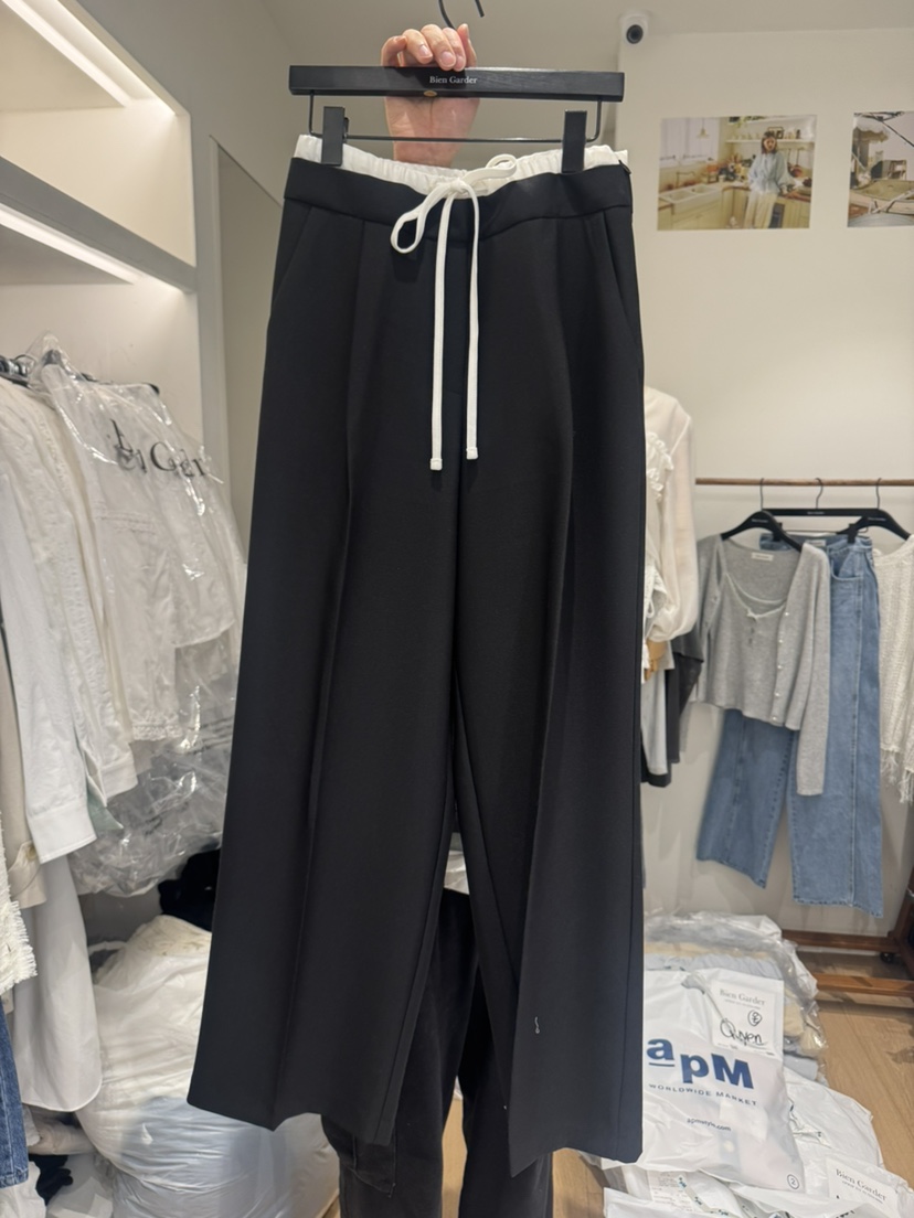 BIEN GARDER韓國㊣直郵東大門代購女裝新品休閑時尚休閑褲BIEN GARDER休閑褲圖色2