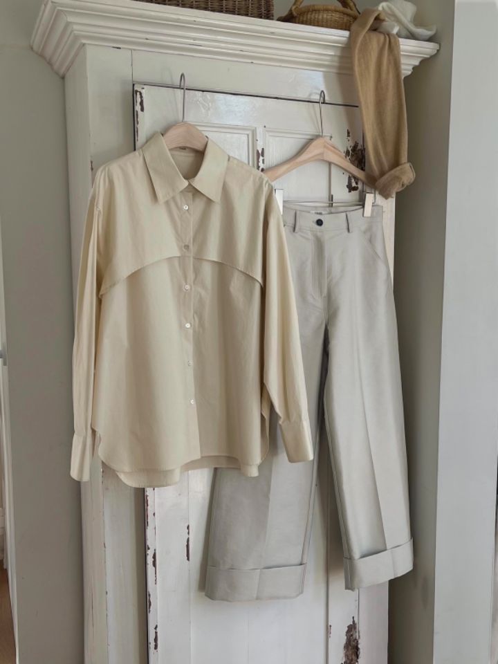 MARE韓國㊣直郵東大門代購女裝新品時尚熱賣25春夏襯衫蕾絲衫MARE襯衫/蕾絲衫