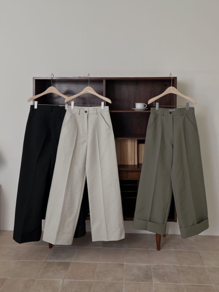 MARE直郵韓國代購㊣女裝新品25春夏休閑熱賣時尚推薦休閑褲絨MARE休閑褲