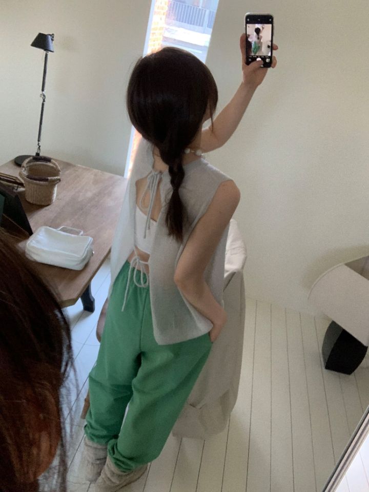 MARE直郵韓國代購㊣女裝新品人氣推薦熱賣時尚25春夏休閑褲MARE休閑褲