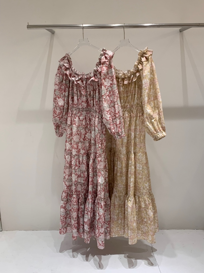 FABRIC韓國㊣直郵東大門代購女裝新款人氣推薦25春夏連衣裙FABRIC連衣裙