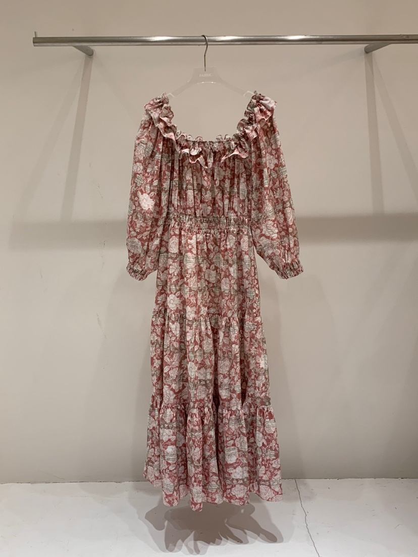 FABRIC韓國㊣直郵東大門代購女裝新款人氣推薦25春夏連衣裙FABRIC連衣裙