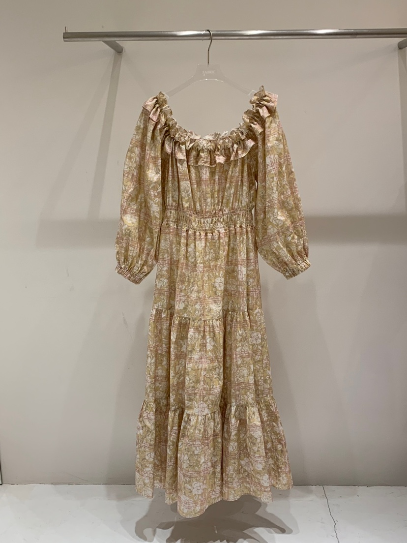 FABRIC韓國㊣直郵東大門代購女裝新款人氣推薦25春夏連衣裙FABRIC連衣裙圖色2