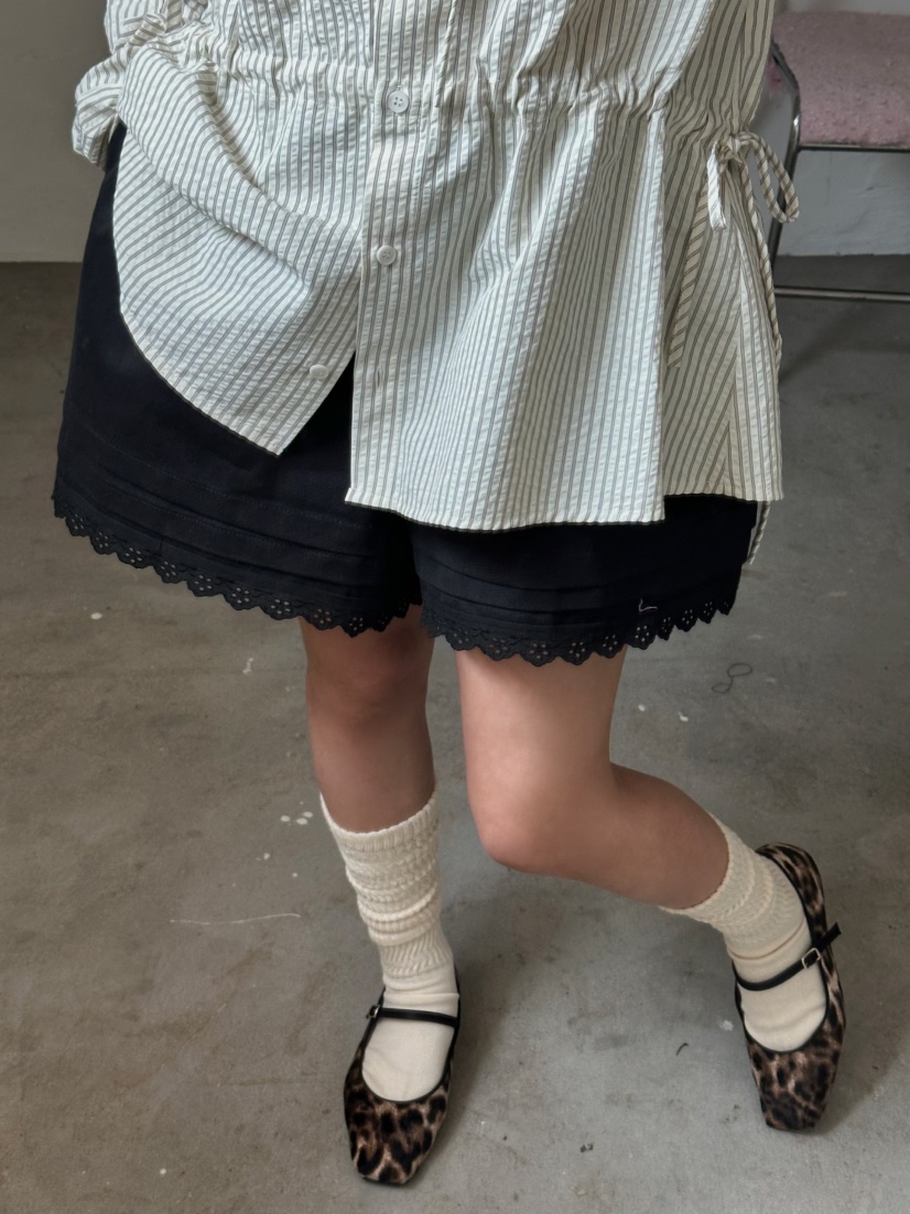 BYRING韓國直郵㊣東大門實拍女裝新款職業人氣熱賣25春夏短褲BYRING短褲
