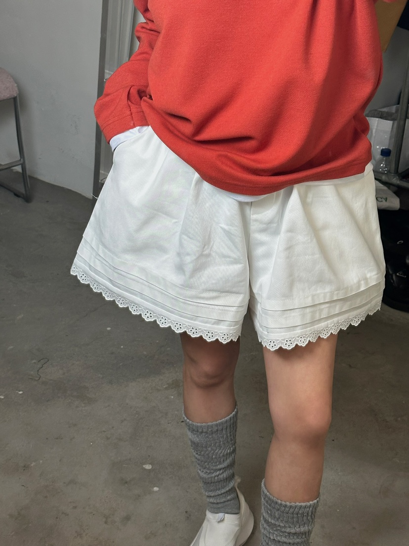 BYRING韓國直郵㊣東大門實拍女裝新款職業人氣熱賣25春夏短褲BYRING短褲