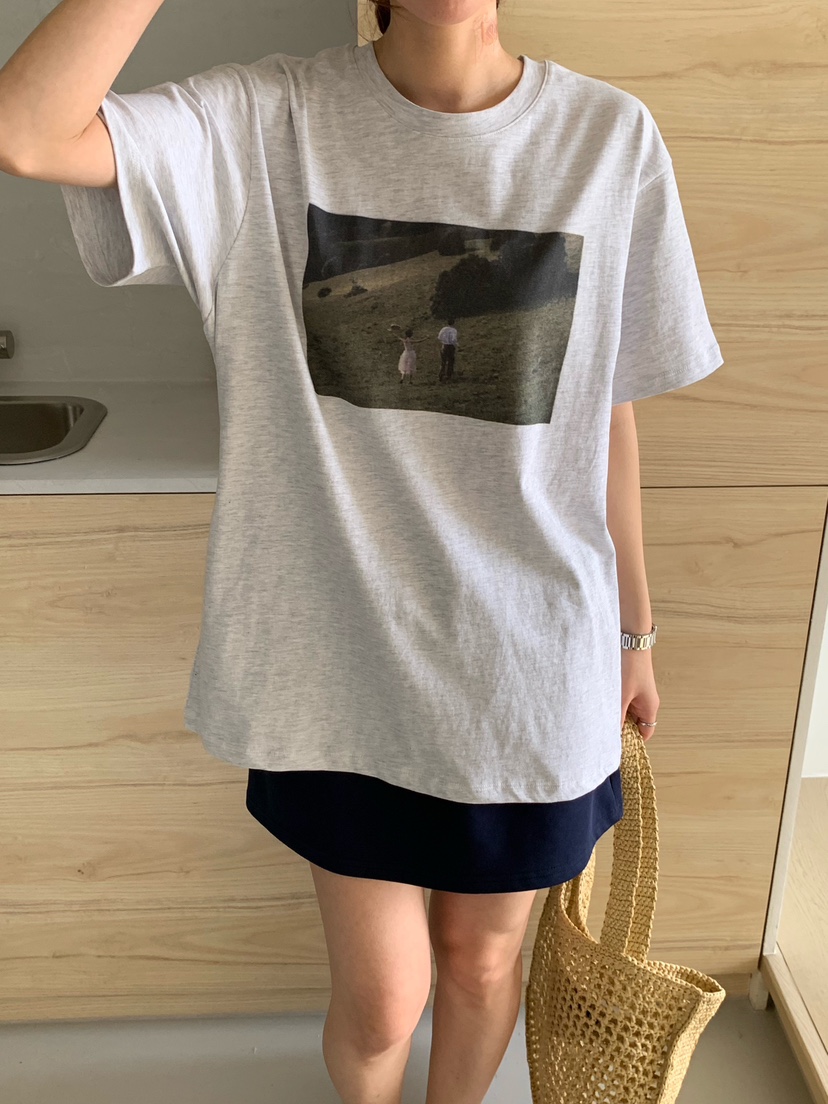 COBALT BLUE韓國直郵㊣女裝新品職業熱賣25春夏休閑推薦T恤COBALT BLUET恤
