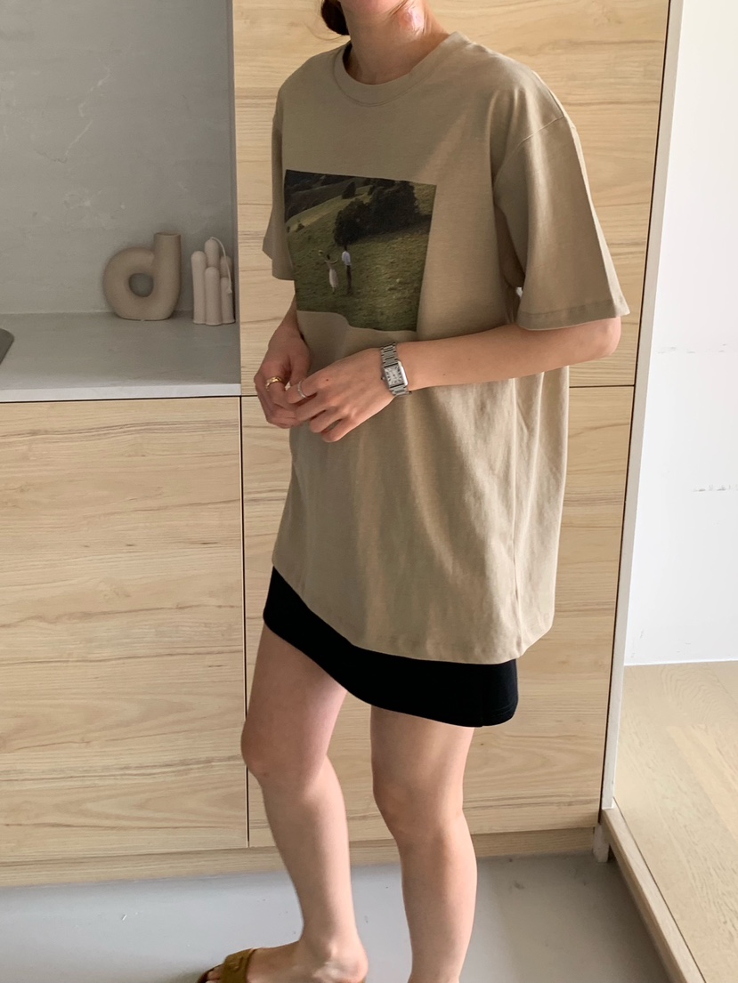 COBALT BLUE韓國直郵㊣女裝新品職業熱賣25春夏休閑推薦T恤COBALT BLUET恤