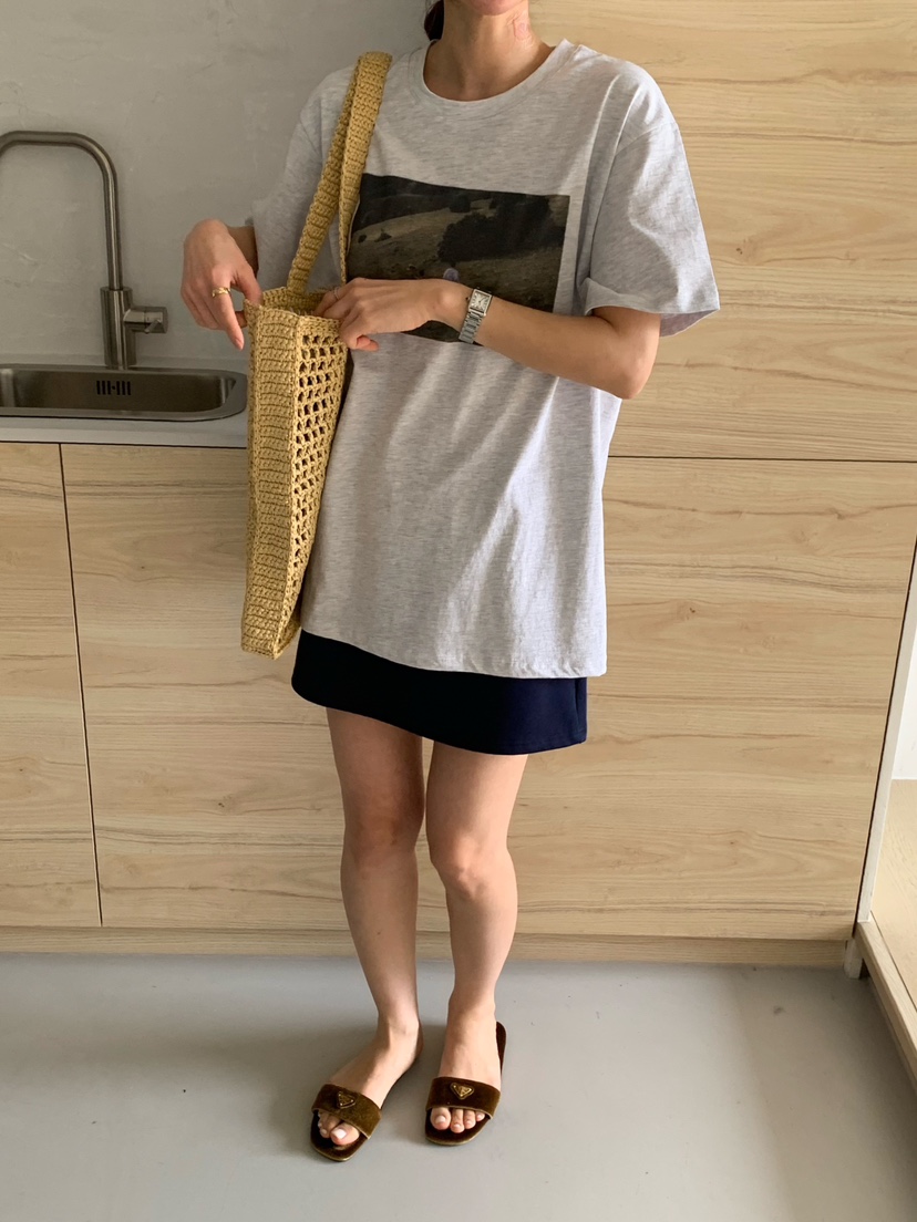 COBALT BLUE韓國直郵㊣女裝新品職業熱賣25春夏休閑推薦T恤COBALT BLUET恤