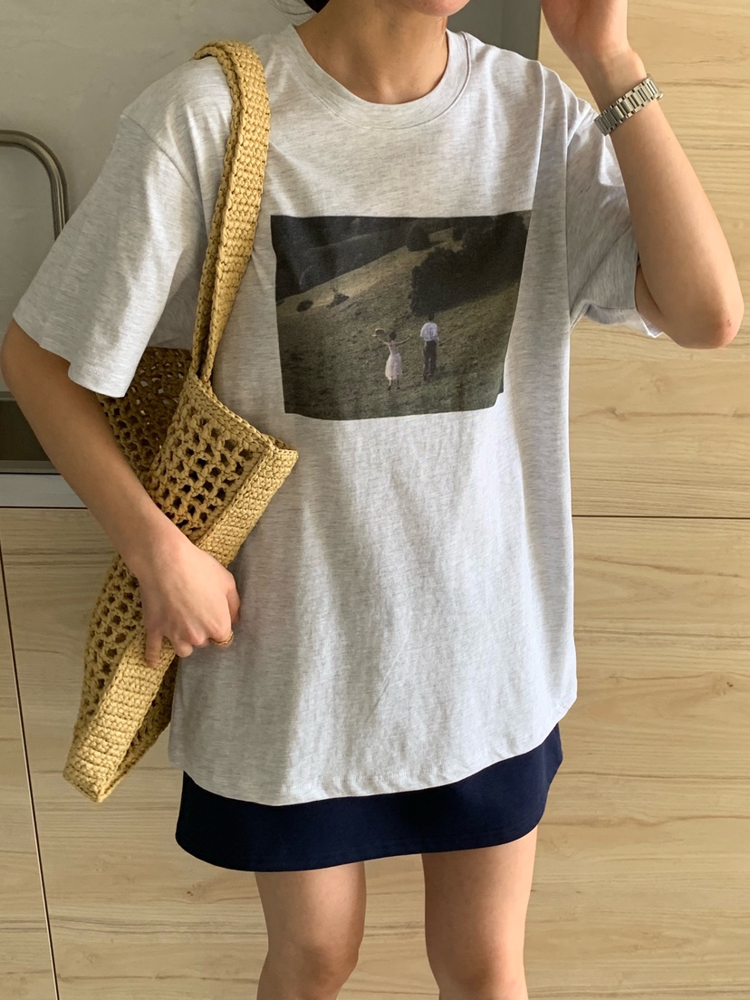 COBALT BLUE韓國直郵㊣女裝新品職業熱賣25春夏休閑推薦T恤COBALT BLUET恤