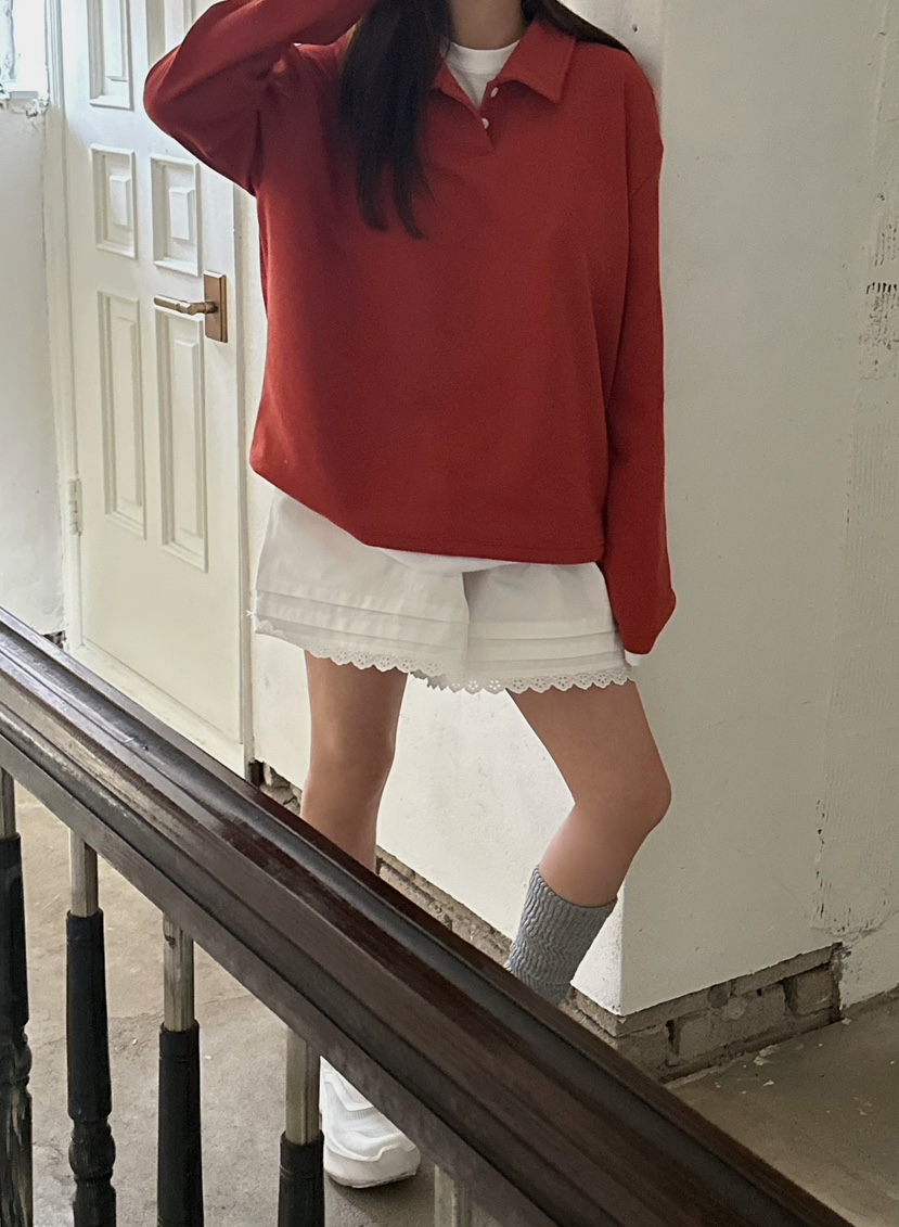 BYRING韓國直郵㊣東大門實拍女裝新款熱賣休閑時尚襯衫蕾絲衫BYRING襯衫/蕾絲衫