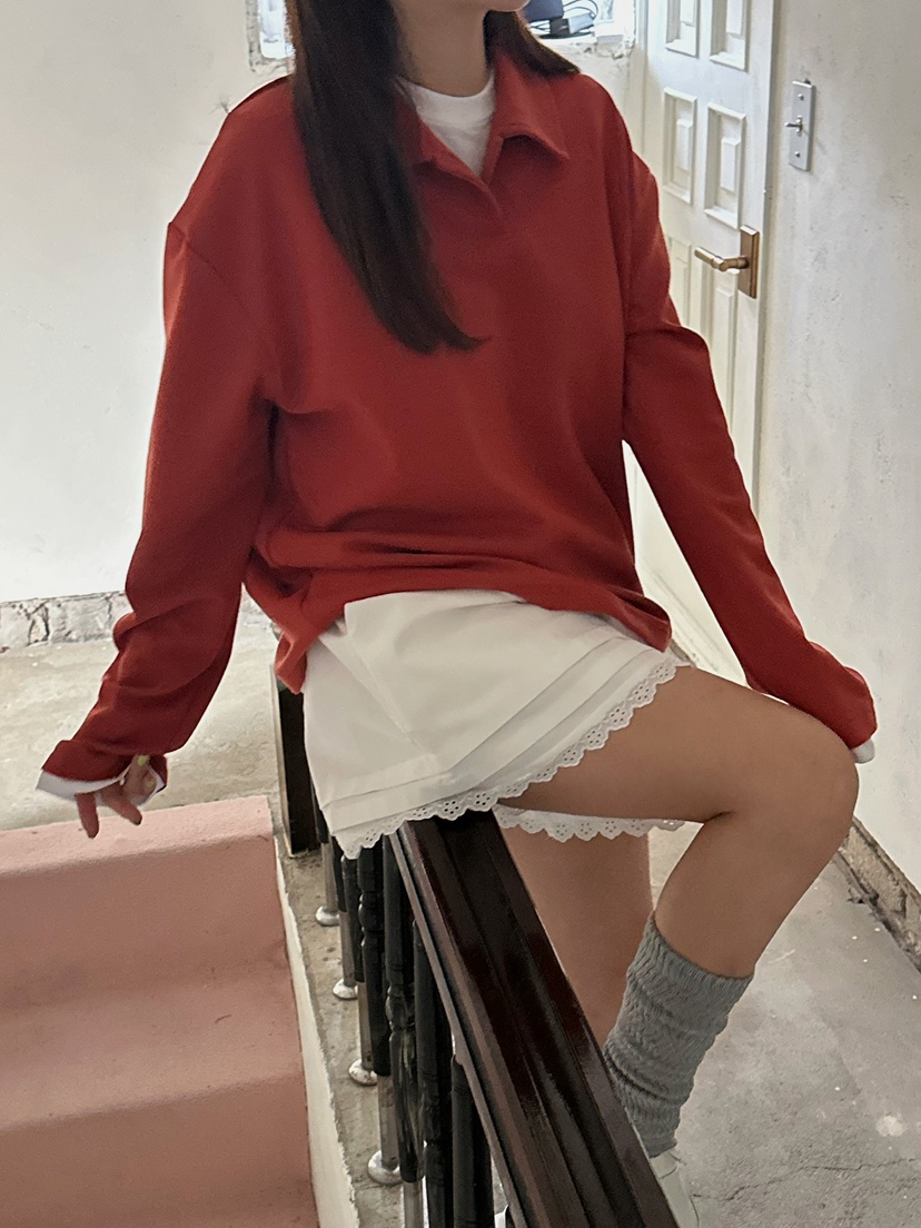 BYRING韓國直郵㊣東大門實拍女裝新款熱賣休閑時尚襯衫蕾絲衫BYRING襯衫/蕾絲衫