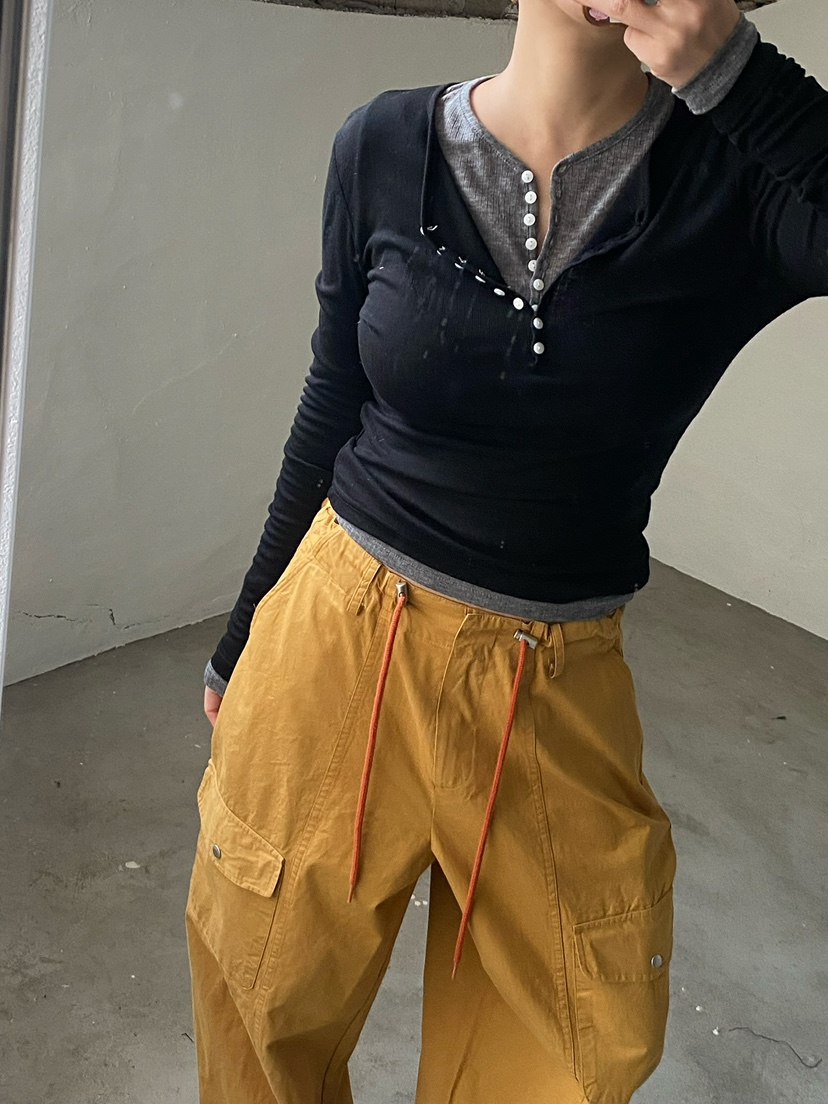 BYRING韓國㊣直郵東大門代購女裝新款時尚推薦職業人氣長袖T恤BYRING長袖T恤