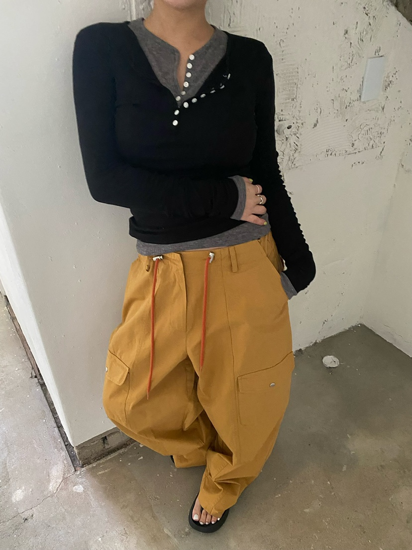 BYRING韓國㊣直郵東大門代購女裝新款時尚推薦職業人氣長袖T恤BYRING長袖T恤