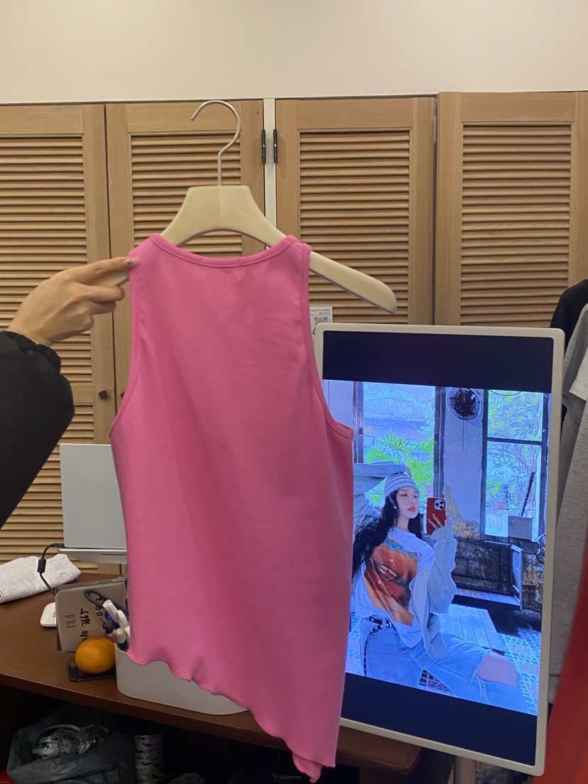 NUT直郵韓國代購㊣女裝新品25春夏時尚職業推薦休閑吊帶背心NUT吊帶/背心