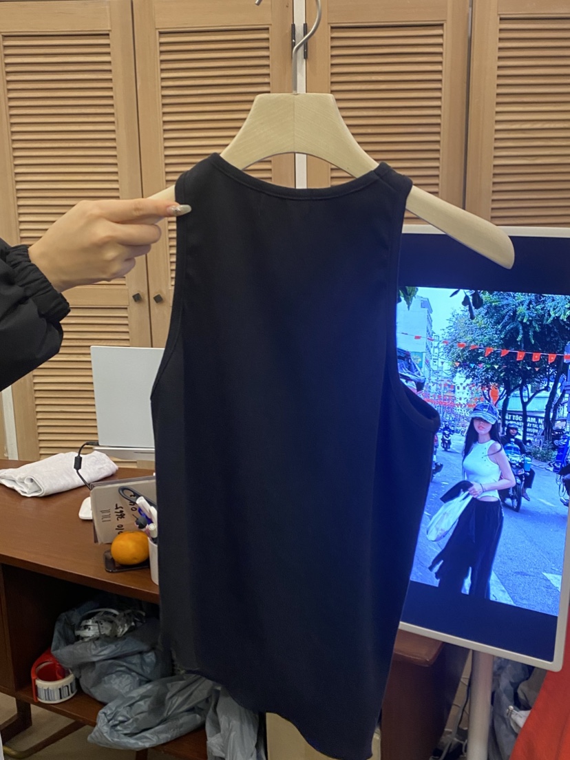 NUT直郵韓國代購㊣女裝新品25春夏時尚職業推薦休閑吊帶背心NUT吊帶/背心