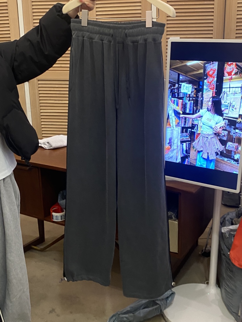 NUT韓國直郵㊣東大門實拍女裝新款25春夏時尚休閑熱賣休閑褲NUT休閑褲圖色2