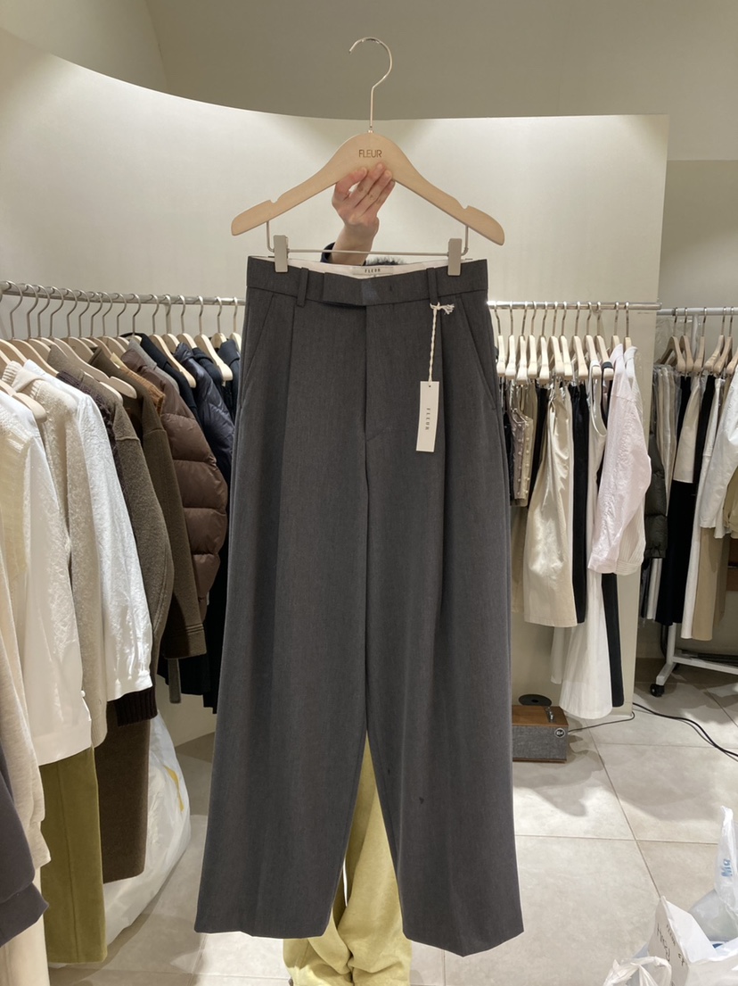 FLEUR-P韓國直郵㊣東大門實拍女裝新品25春夏熱賣職業休閑褲FLEUR休閑褲