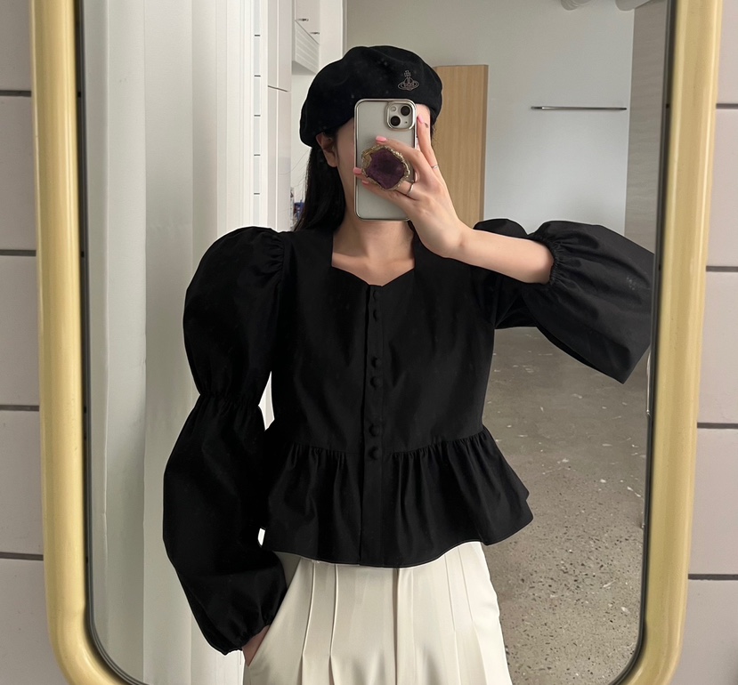 AMUSE SEOUL韓國直郵㊣東大門實拍女裝新款熱賣襯衫蕾絲衫AMUSE SEOUL襯衫/蕾絲衫