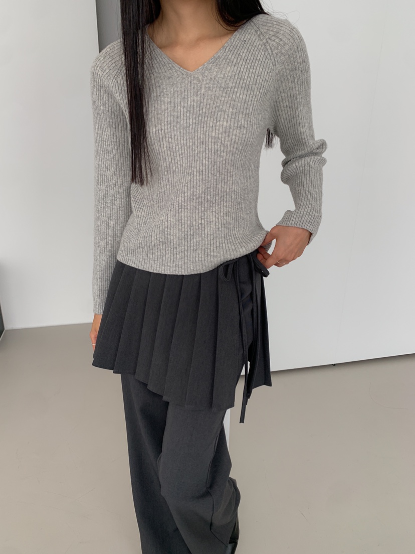 GOYOU韓國直郵㊣女裝新品時尚人氣推薦25春夏職業休閑針織衫de goyou針織衫