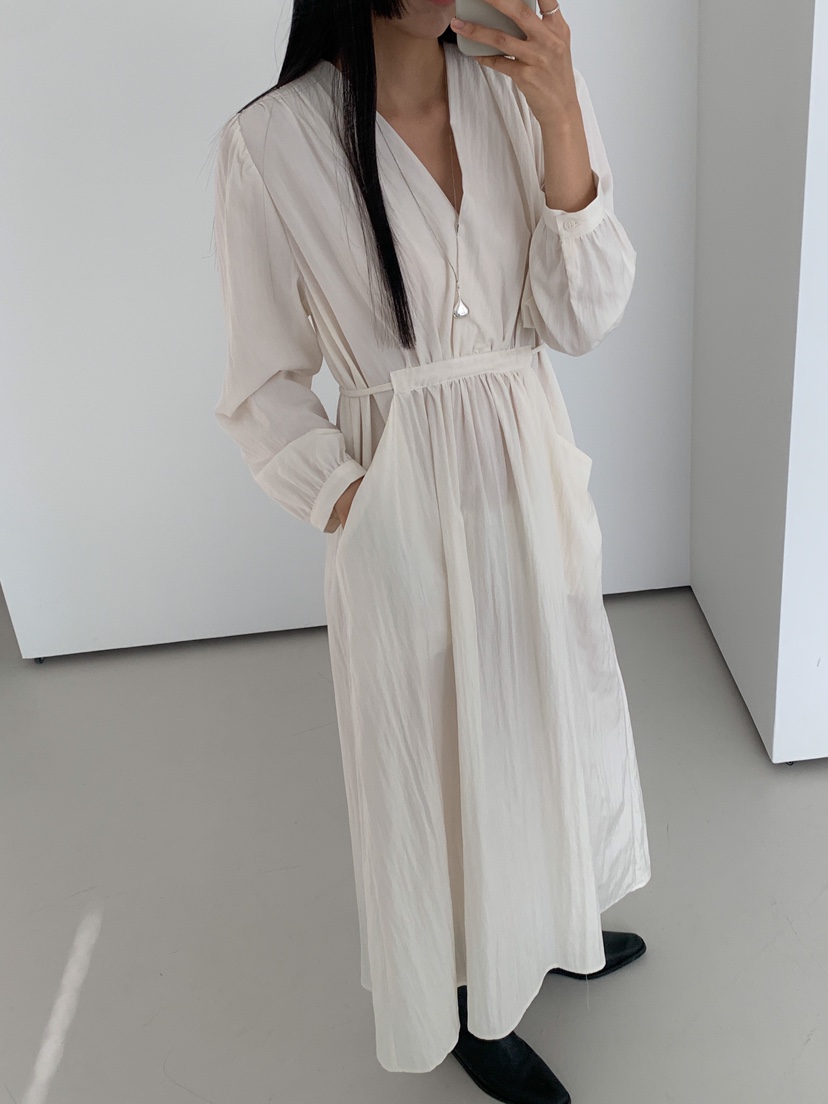 GOYOU韓國直郵㊣女裝新品人氣25春夏時尚職業推薦熱賣連衣裙de goyou連衣裙圖色2