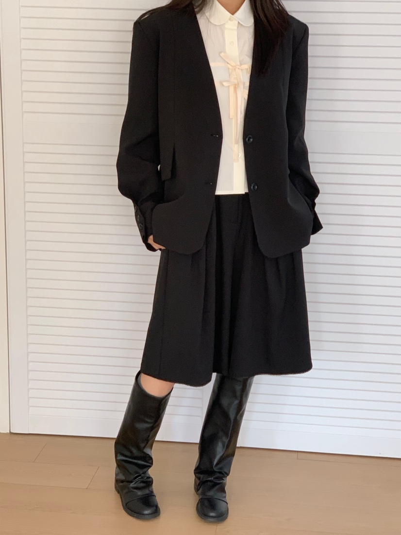 BEFORE SUNRISE韓國直郵㊣東大門實拍女裝新款25春夏時尚夾克BEFORE SUNRISE夾克