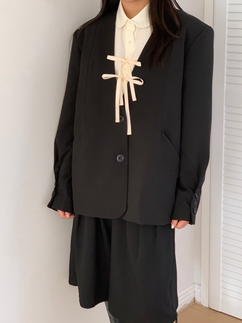 BEFORE SUNRISE韓國直郵㊣東大門實拍女裝新款25春夏時尚夾克BEFORE SUNRISE夾克